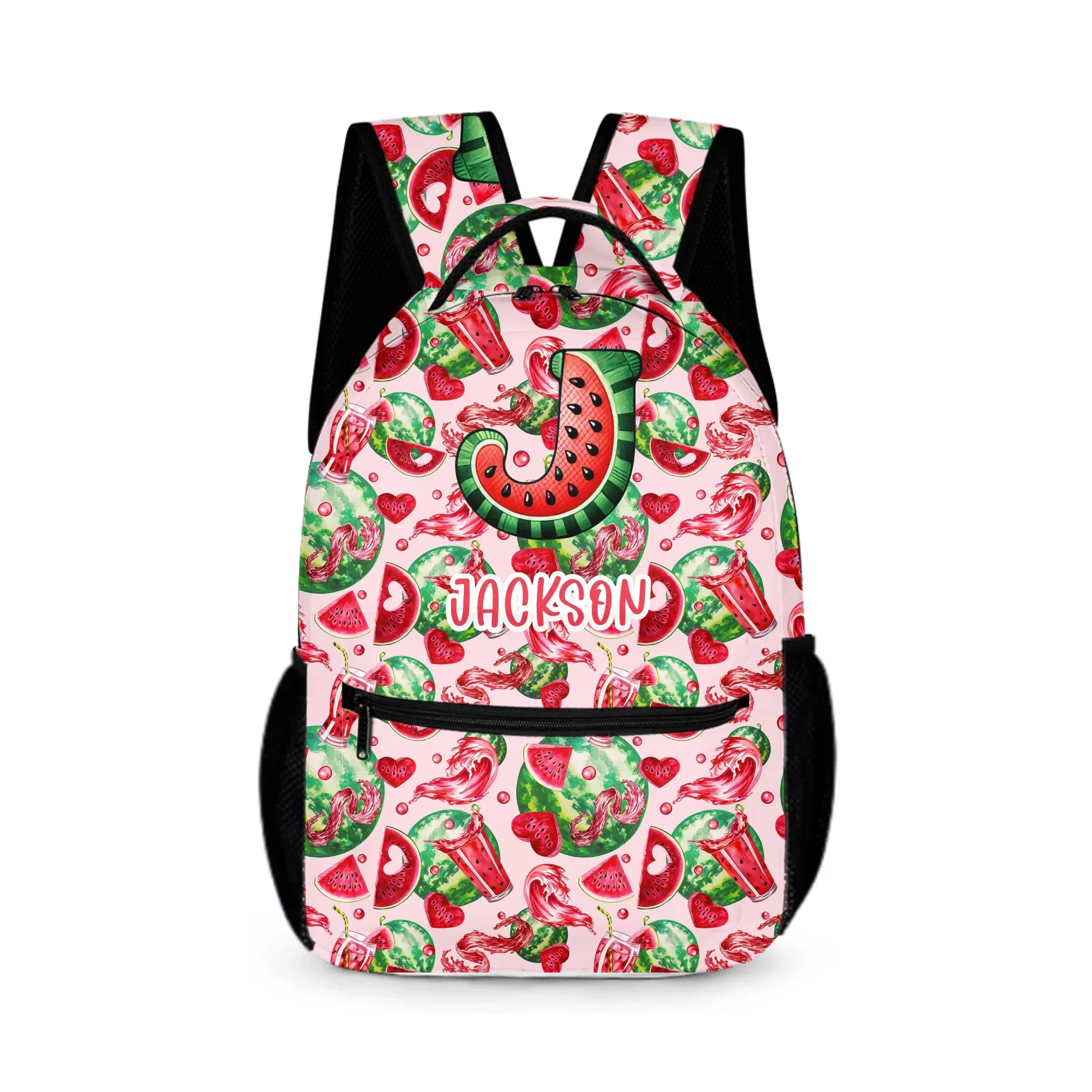Personalized Name Custom Watermelon Backpack - School Season Gift for Kids - Joliny