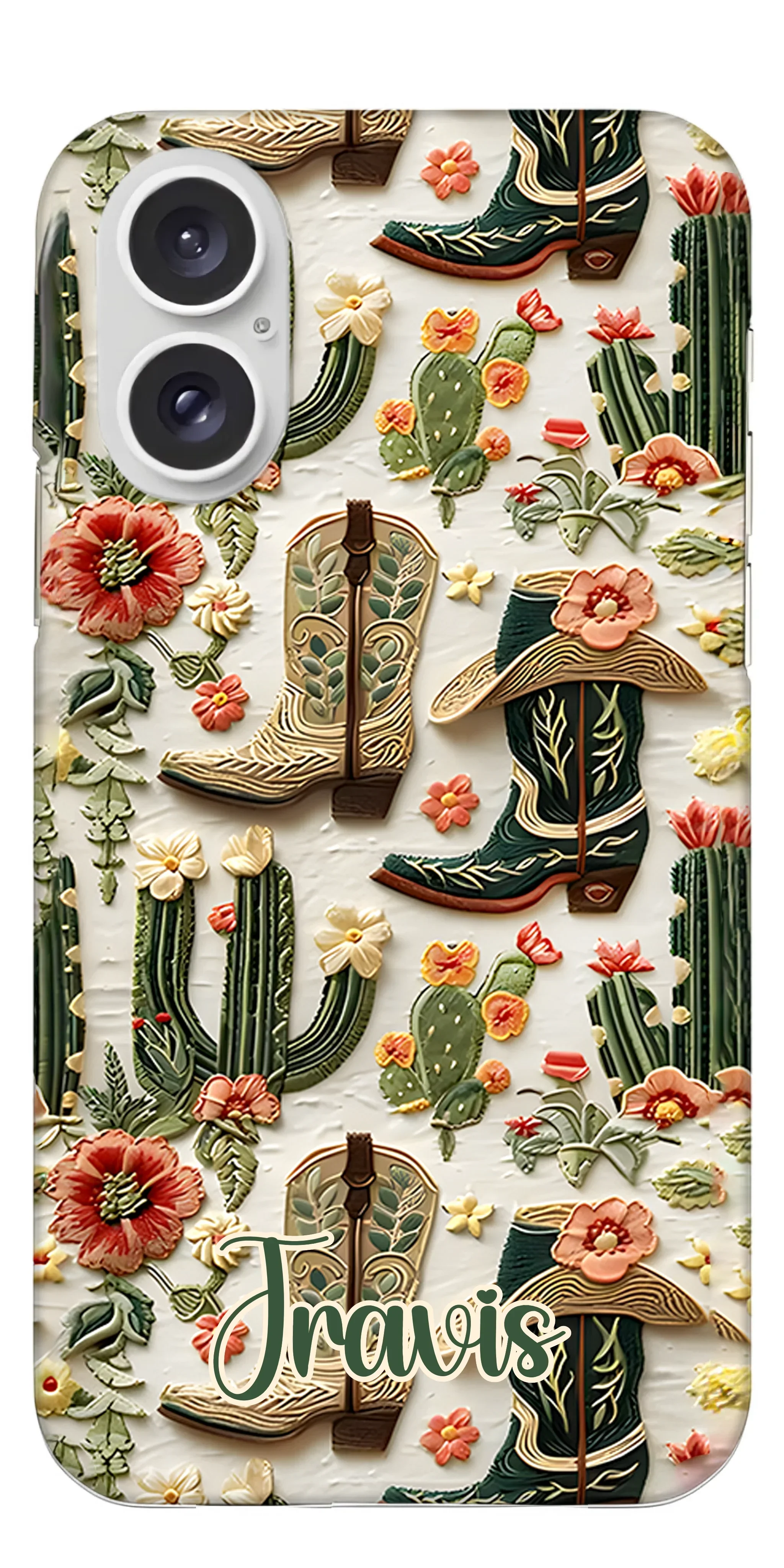 Western Boots - Personalized CowBoy Phone Cases - Joliny