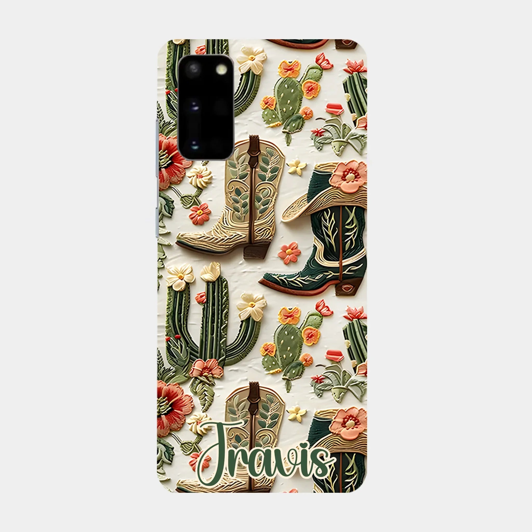 Western Boots - Personalized CowBoy Phone Cases - Joliny