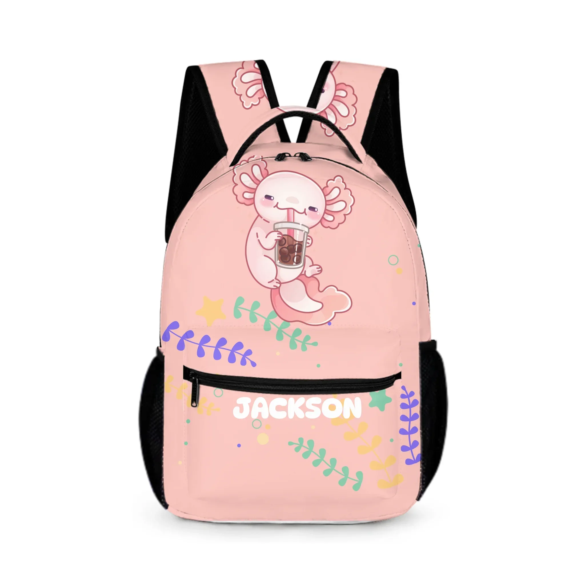 Name Customized Cute Salamander Backpack - School Season Kids Gift - Joliny