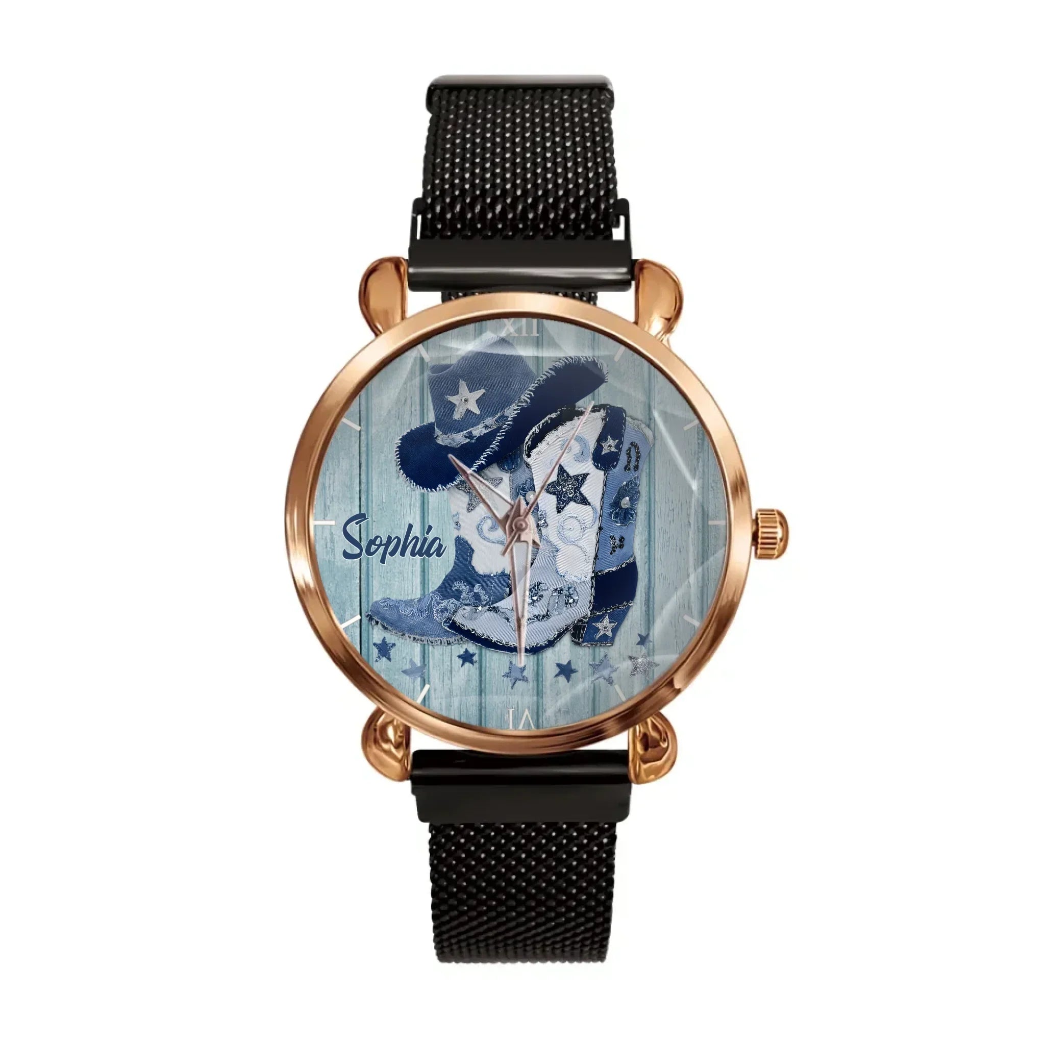 Cow Boots - Personalized Cow Watch - Joliny