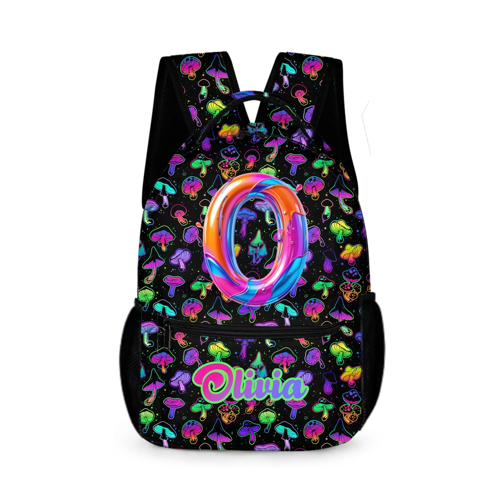 Iridescent Mushroom Custom Backpack - The Trendy Gift for Back-to-School Season - Joliny