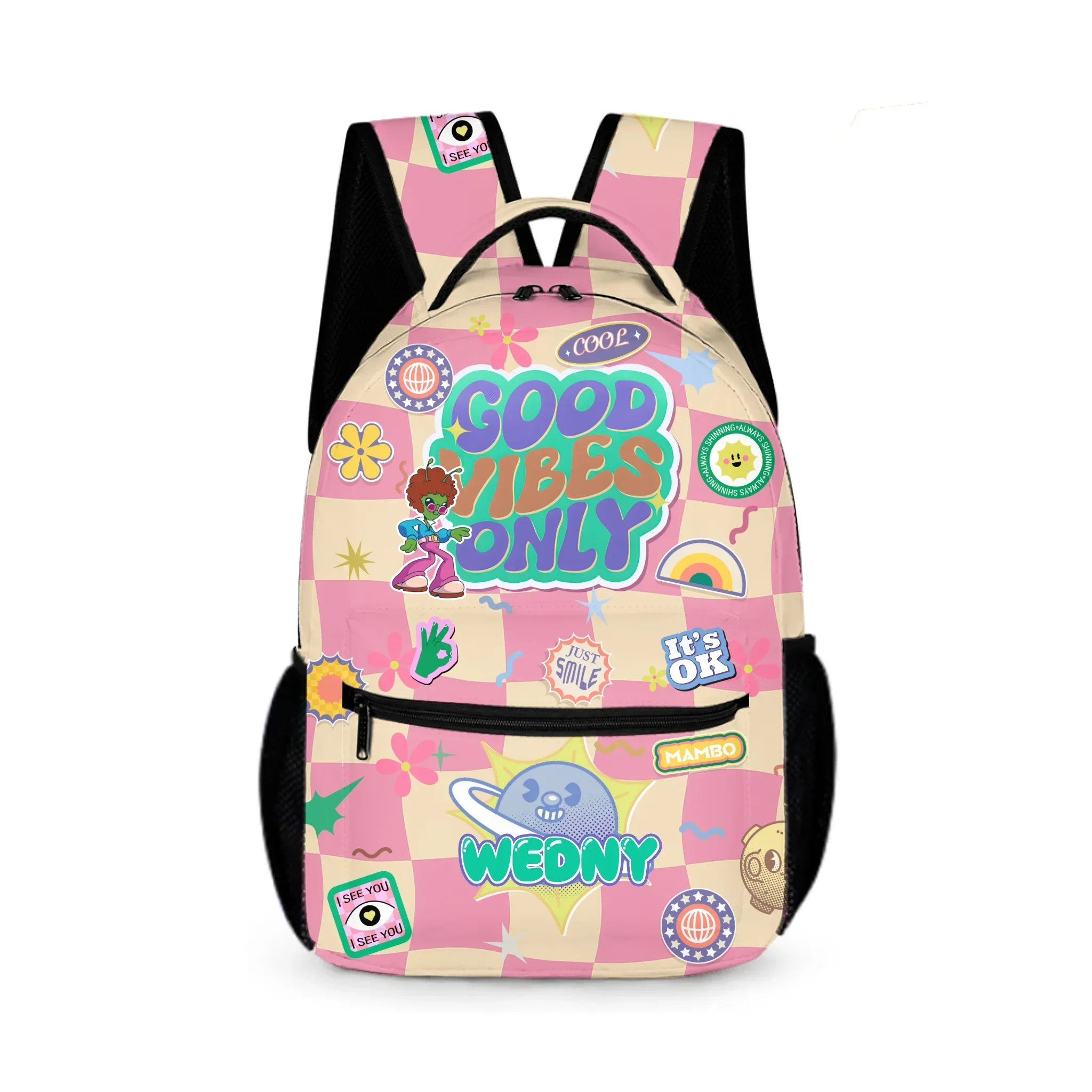 Good Vibes Only-Personalized Name Customized Backpacks-Gift for Kids to Start the School Season - Joliny