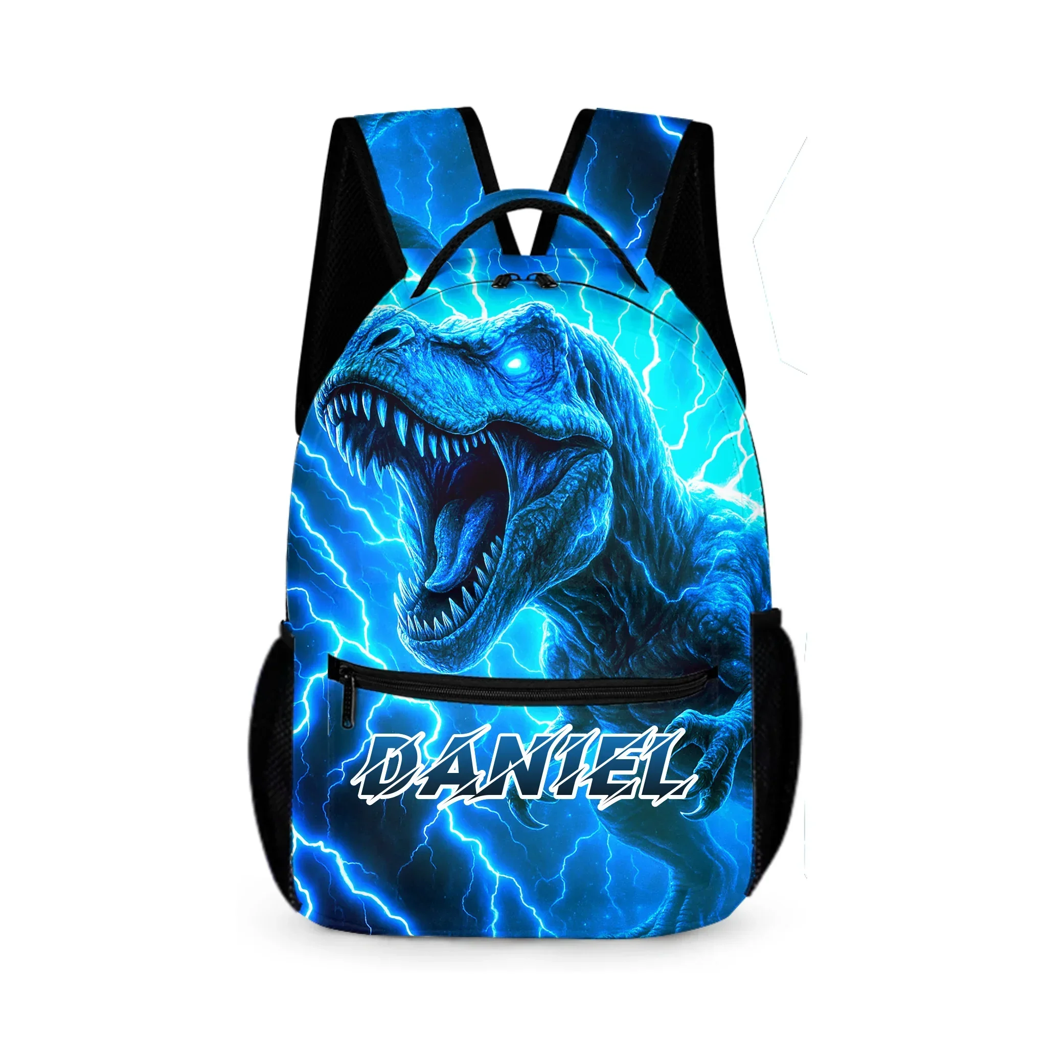 Lightning Dinosaur Custom Backpack - Gift for Back-to-School Season - Joliny