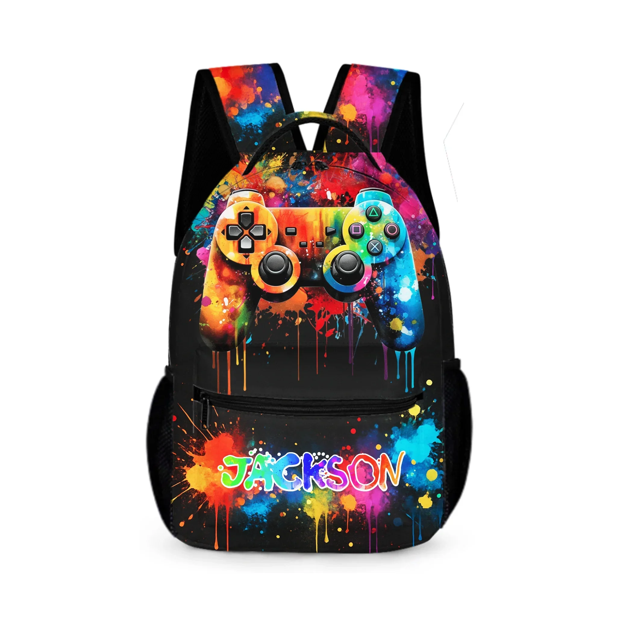 Colorful Game Controller Backpack - School Season Gifts for Kids - Joliny