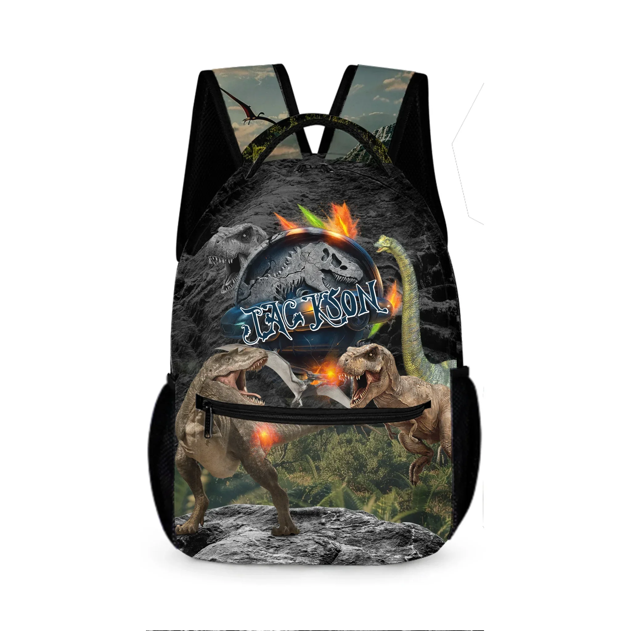 Jurassic Era Personalized Name Customized Kids Backpacks - School Season Gifts for Kids - Joliny