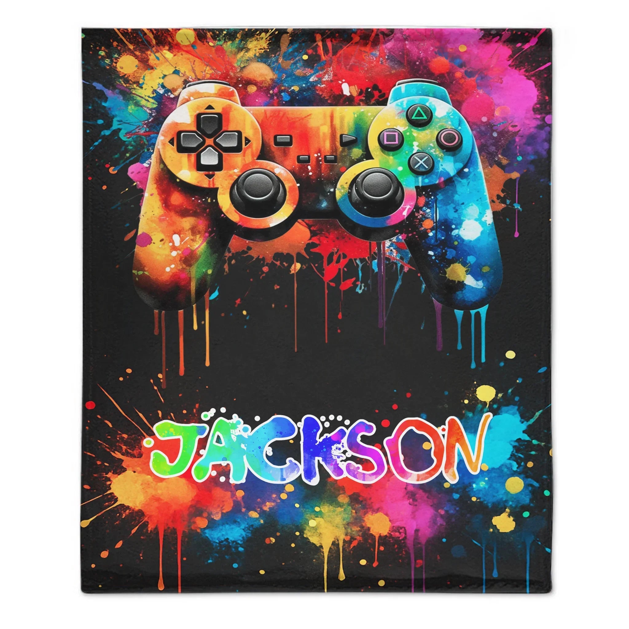 Colorful Game Controller Blanket - Gifts for Games Lovers - Joliny