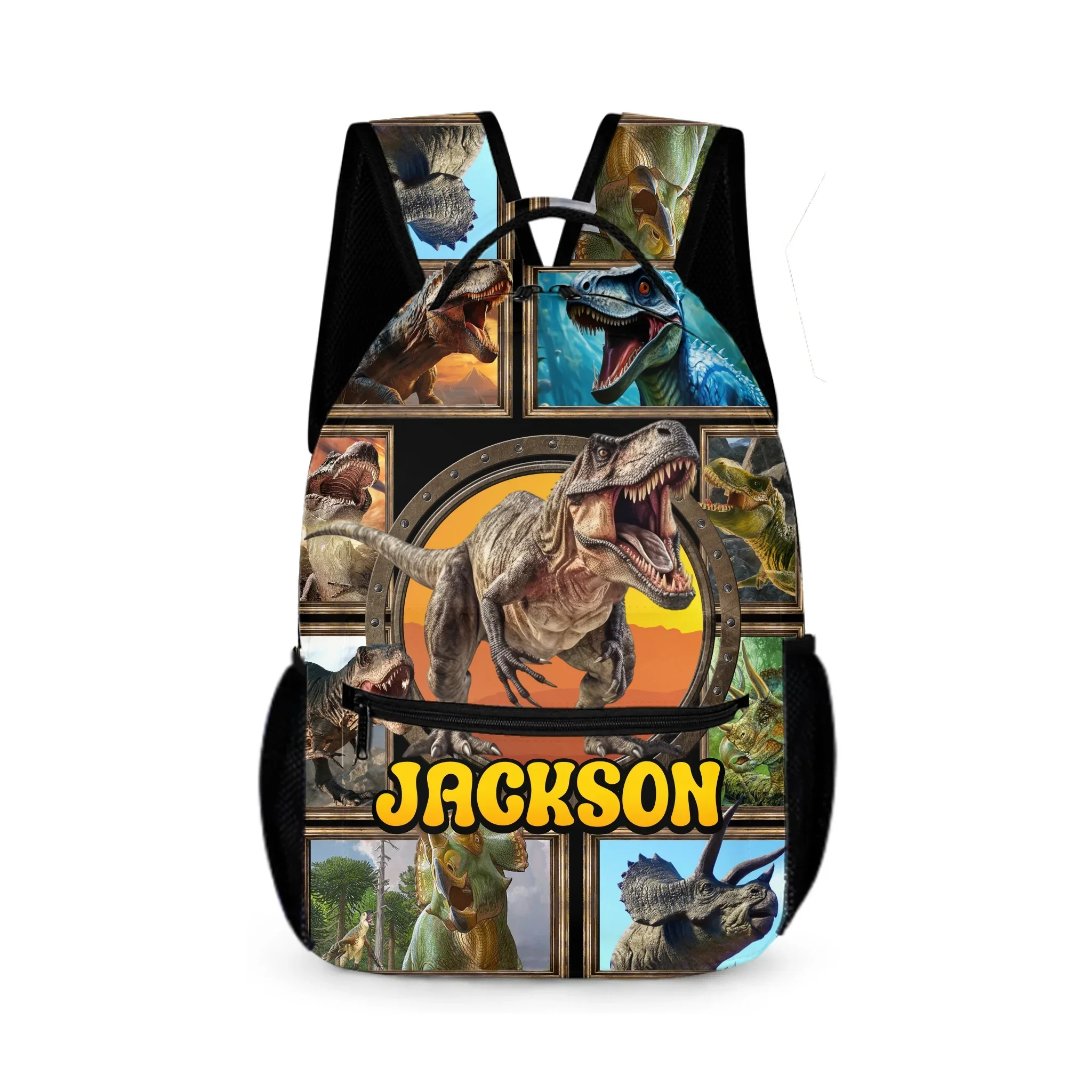 Jurassic Dinosaur Custom Backpack - School Season Gift - Joliny