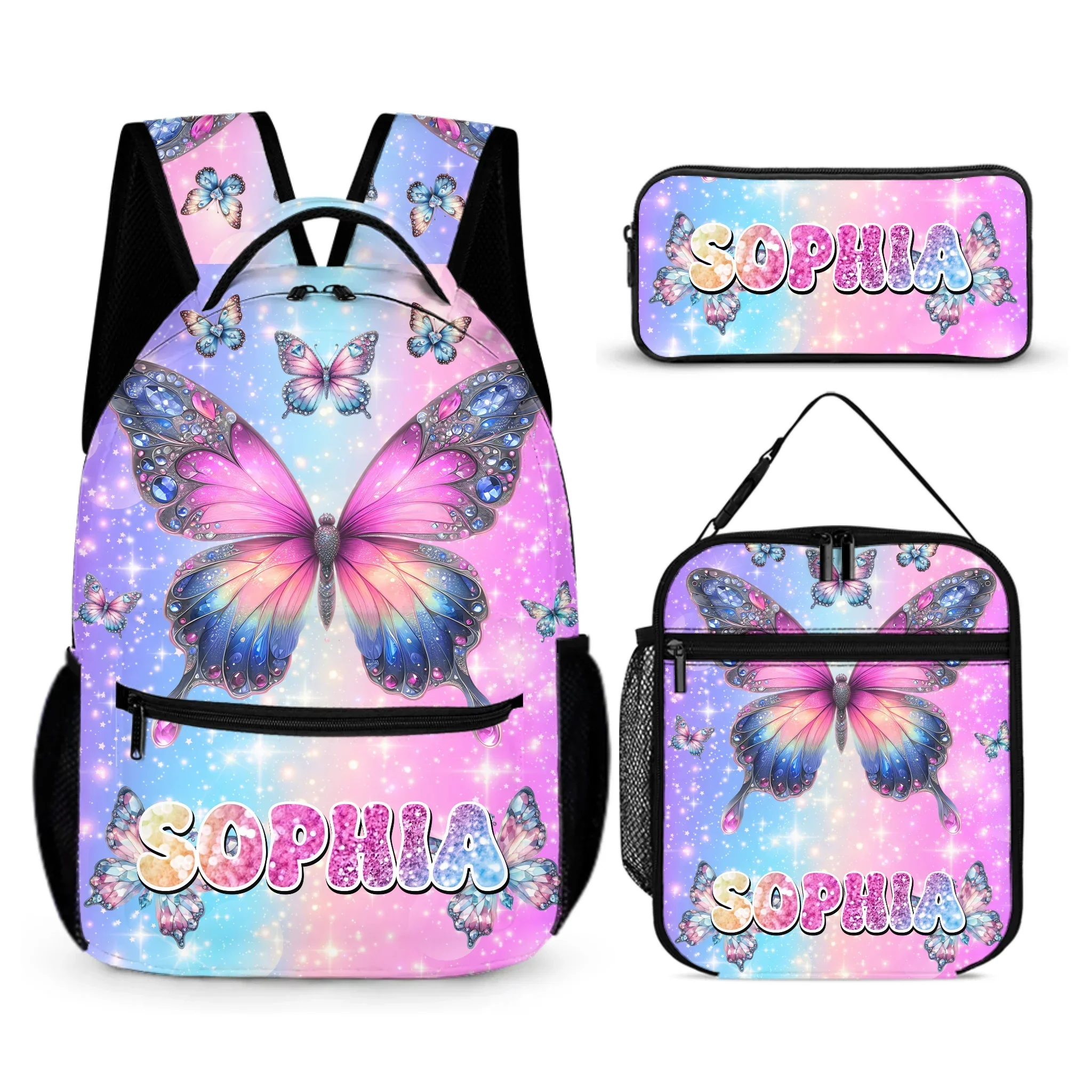 Cherished Butterfly Customized Backpack - Go-to-school Season Gift - Joliny