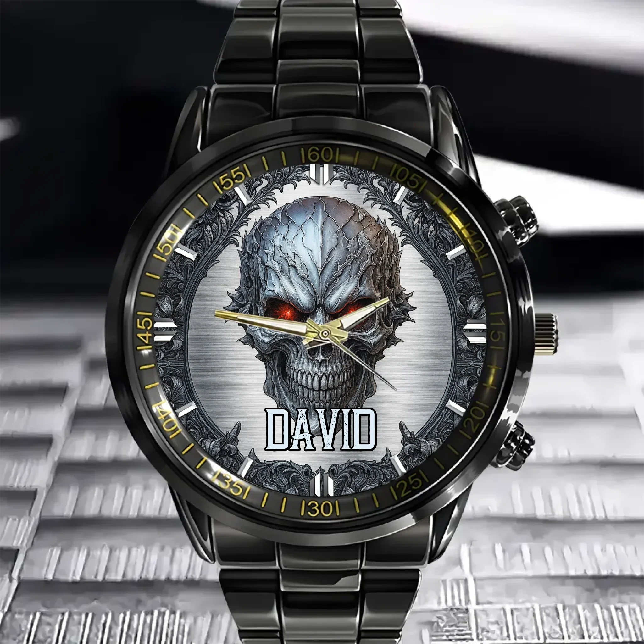 💀Cool Skull - Personalized Skull Watch - Joliny