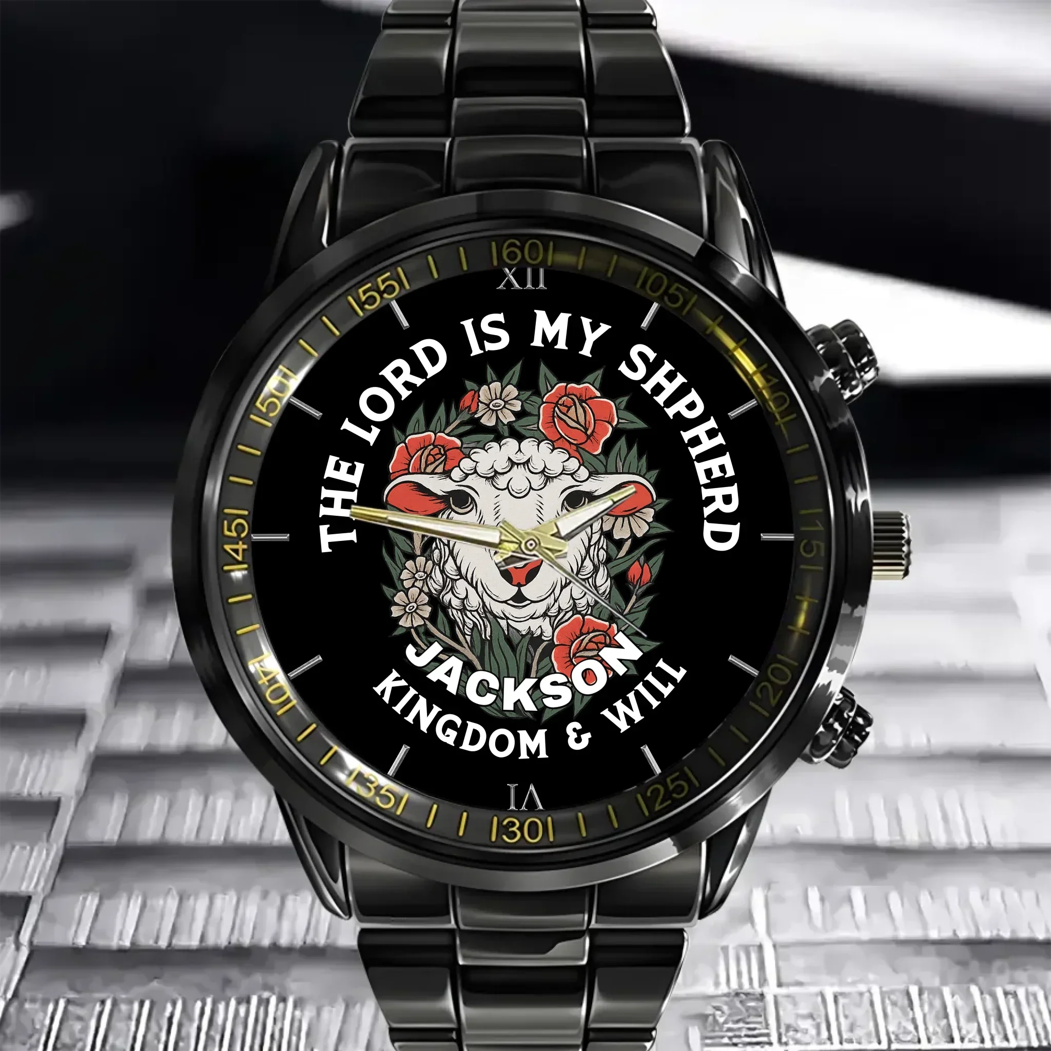 The Lord is My Shpherd - Personalized Watch - Joliny