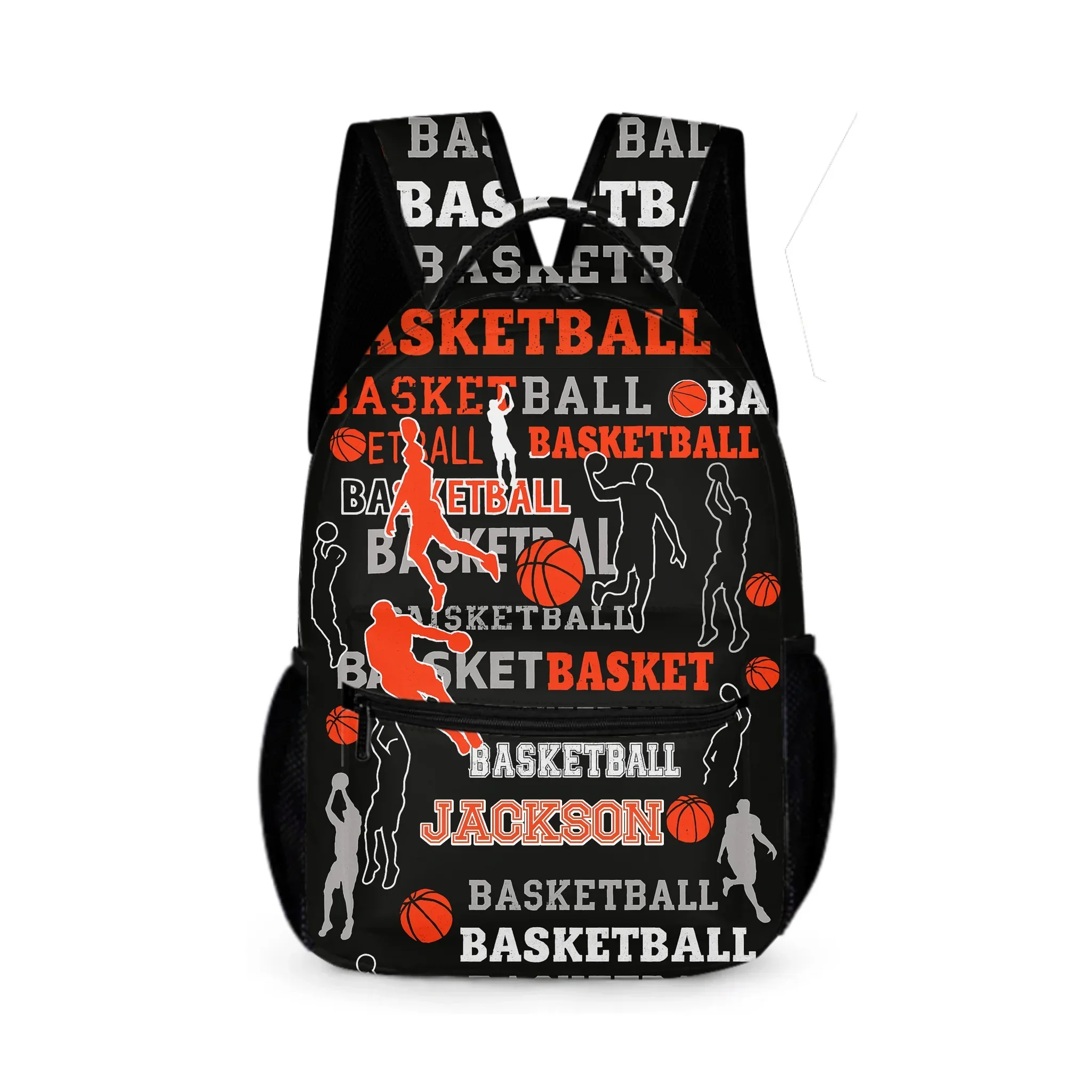 🏀Basketball-themed Custom Backpack - Personalized Name - Gifts For Basketball Lovers - Joliny
