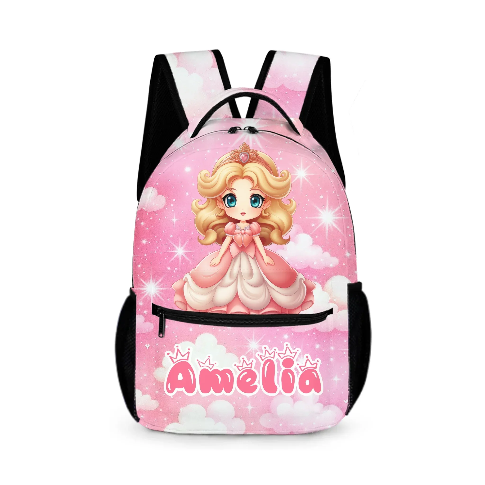 Adorable Fruit Princess Customized Backpack - Personalized Name - Gifts for Girls - Joliny