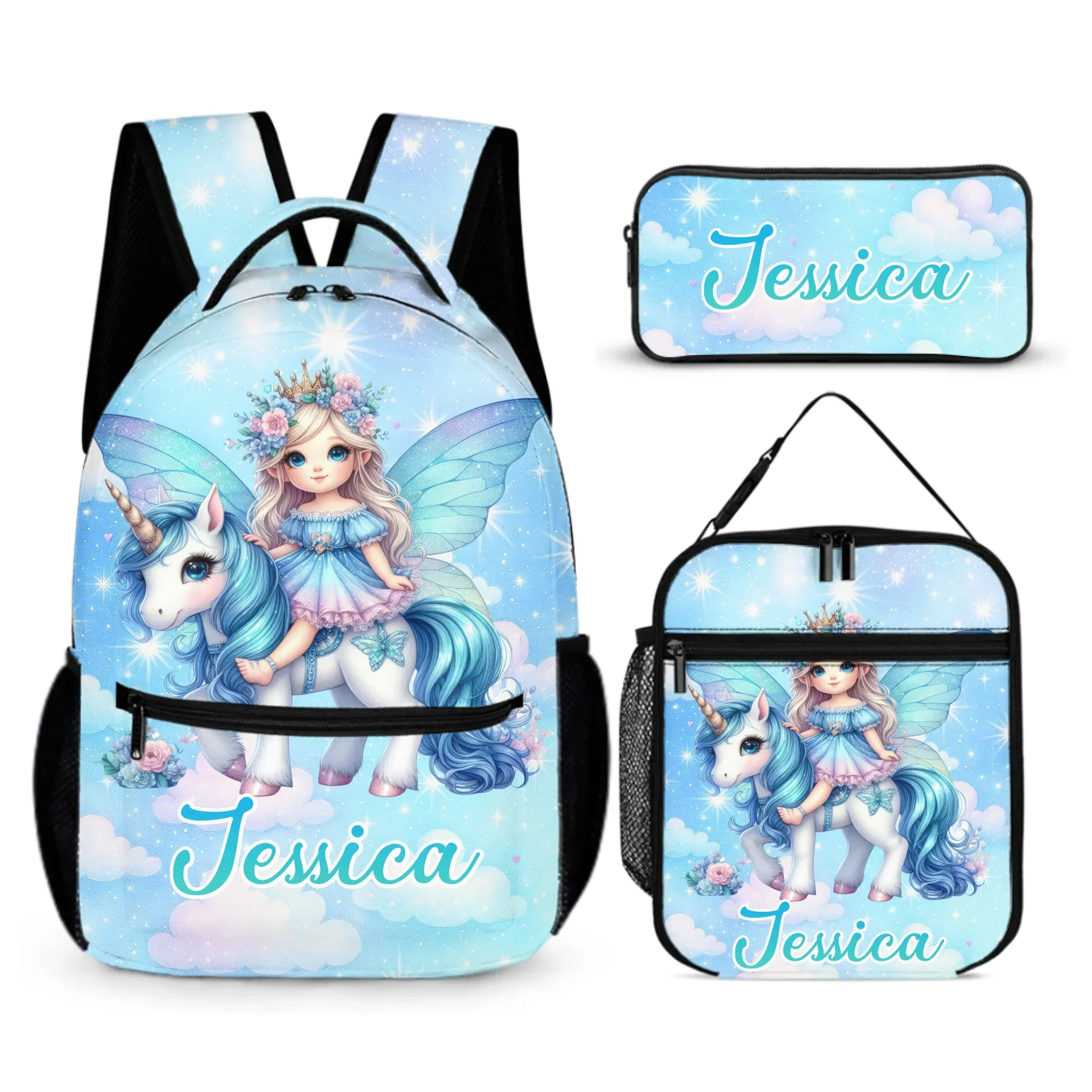 Dreaming Unicorn Backpack - Personalized Name Backpack - School Season Gift - Joliny