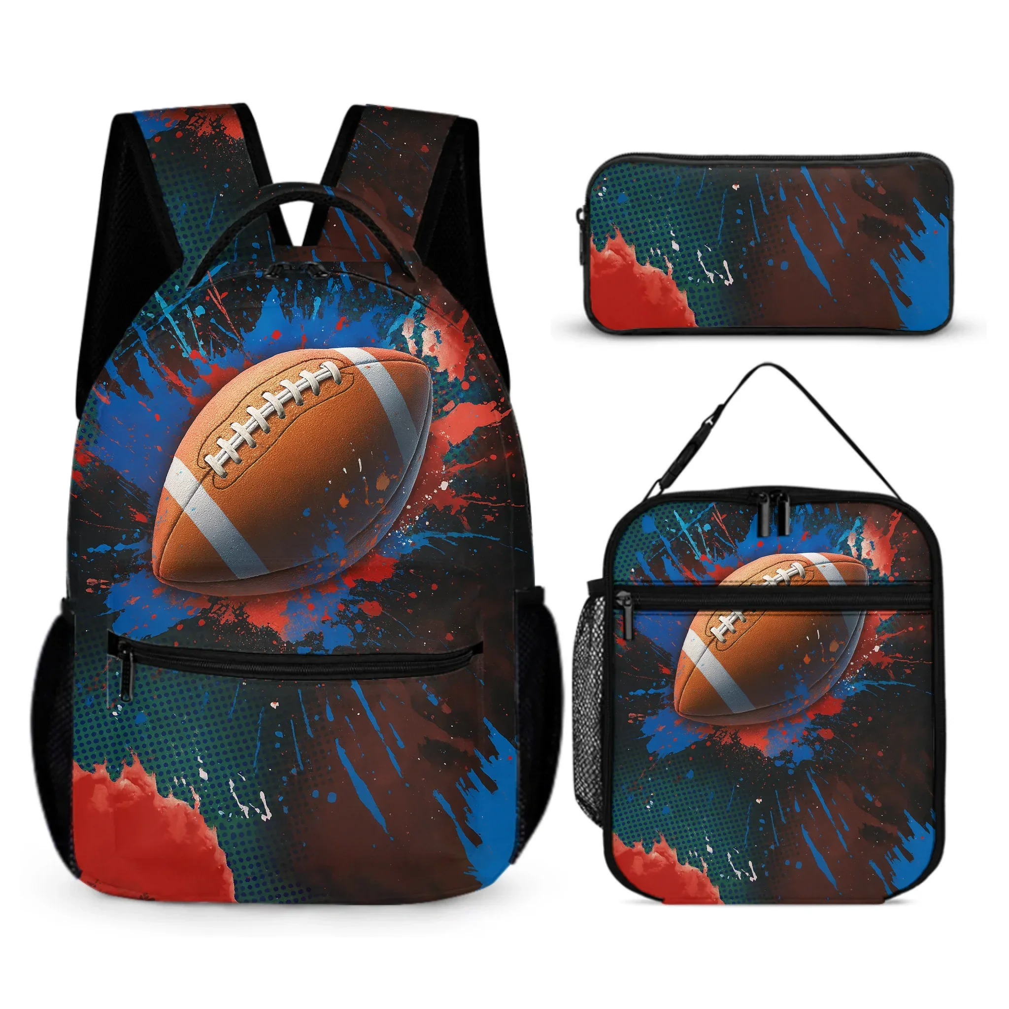 Boy'S Personalized Ball-Themed Name Custom Backpack - Start The School Season Off Right With A Backpack For The Kid Who Loves Sports! - Joliny