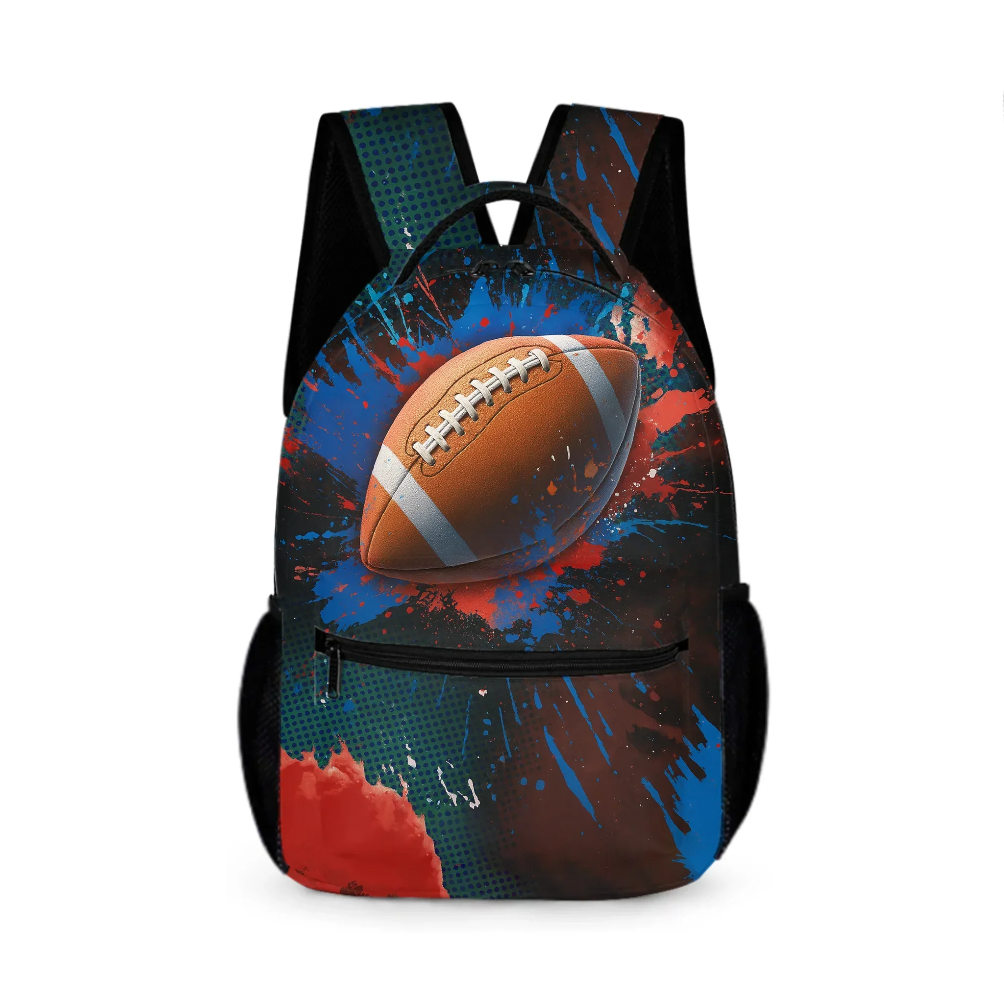 Boy'S Personalized Ball-Themed Name Custom Backpack - Start The School Season Off Right With A Backpack For The Kid Who Loves Sports! - Joliny