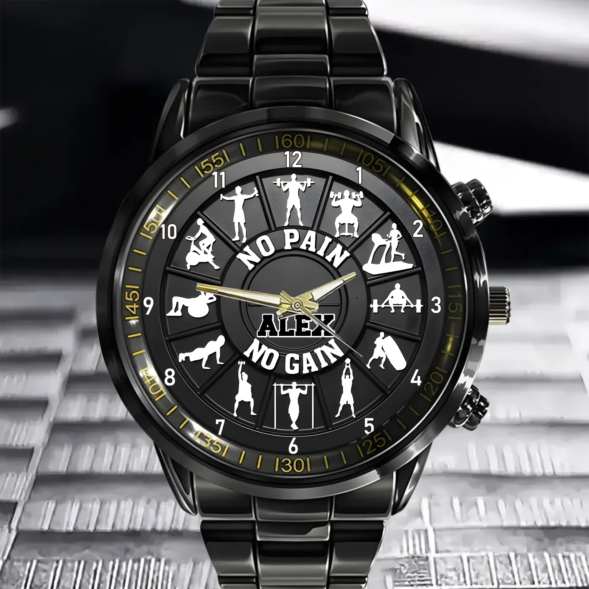 No Pain No Gain - Personalized Fitness Watch - Joliny