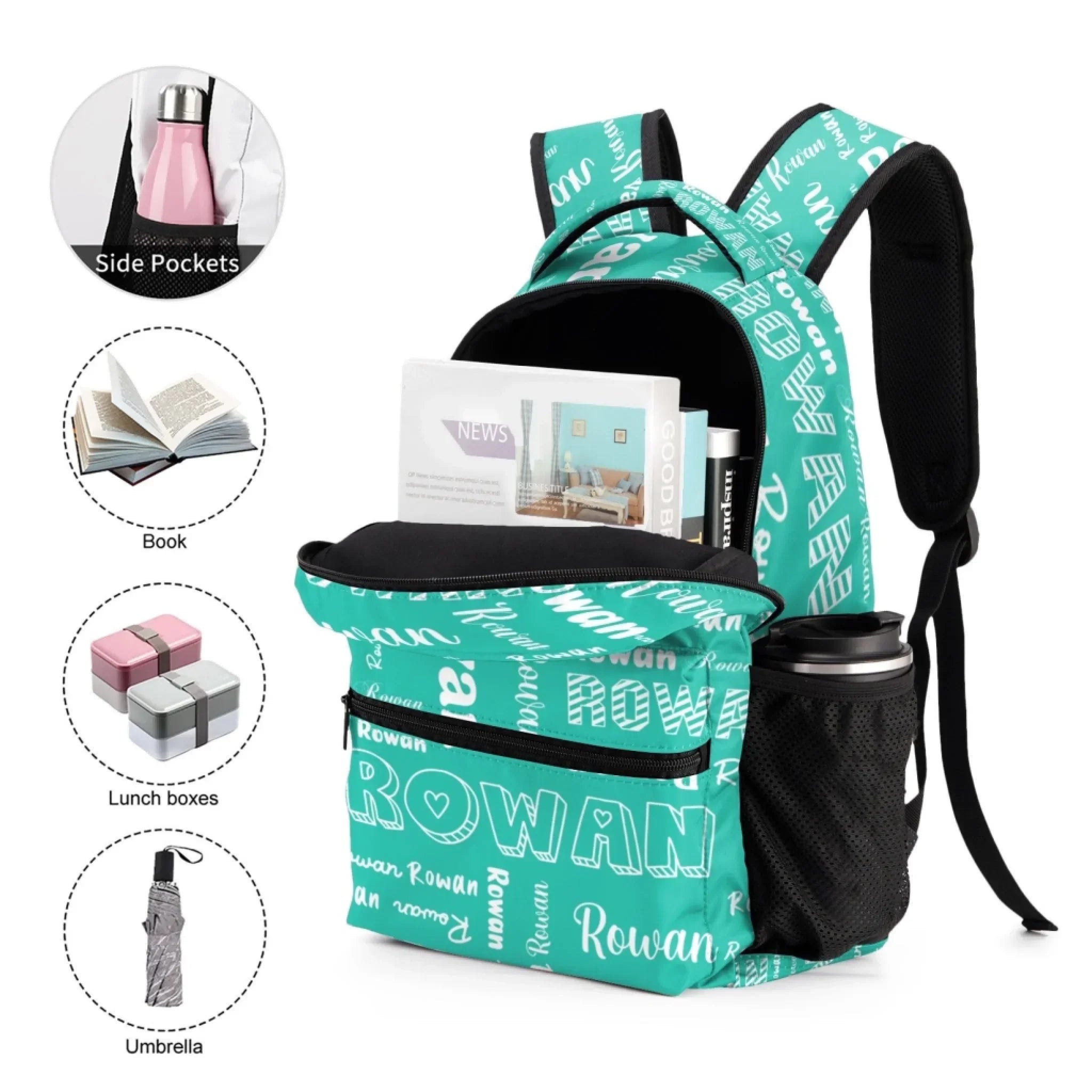 Personalized Custom Name Backpack - The Perfect Gift for Your Child's School Season - Joliny