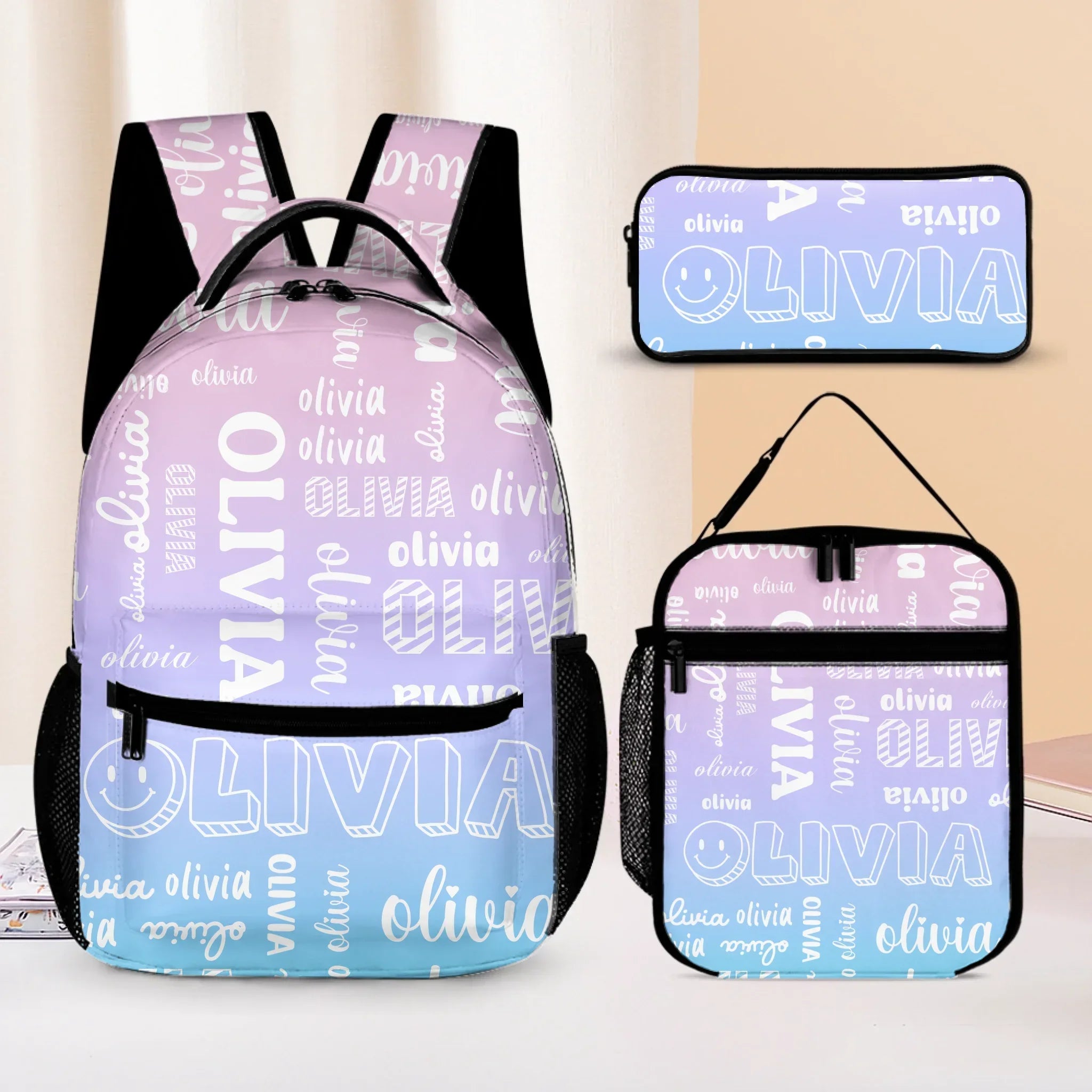 Personalized Custom Name Backpack - The Perfect Gift for Your Child's School Season - Joliny