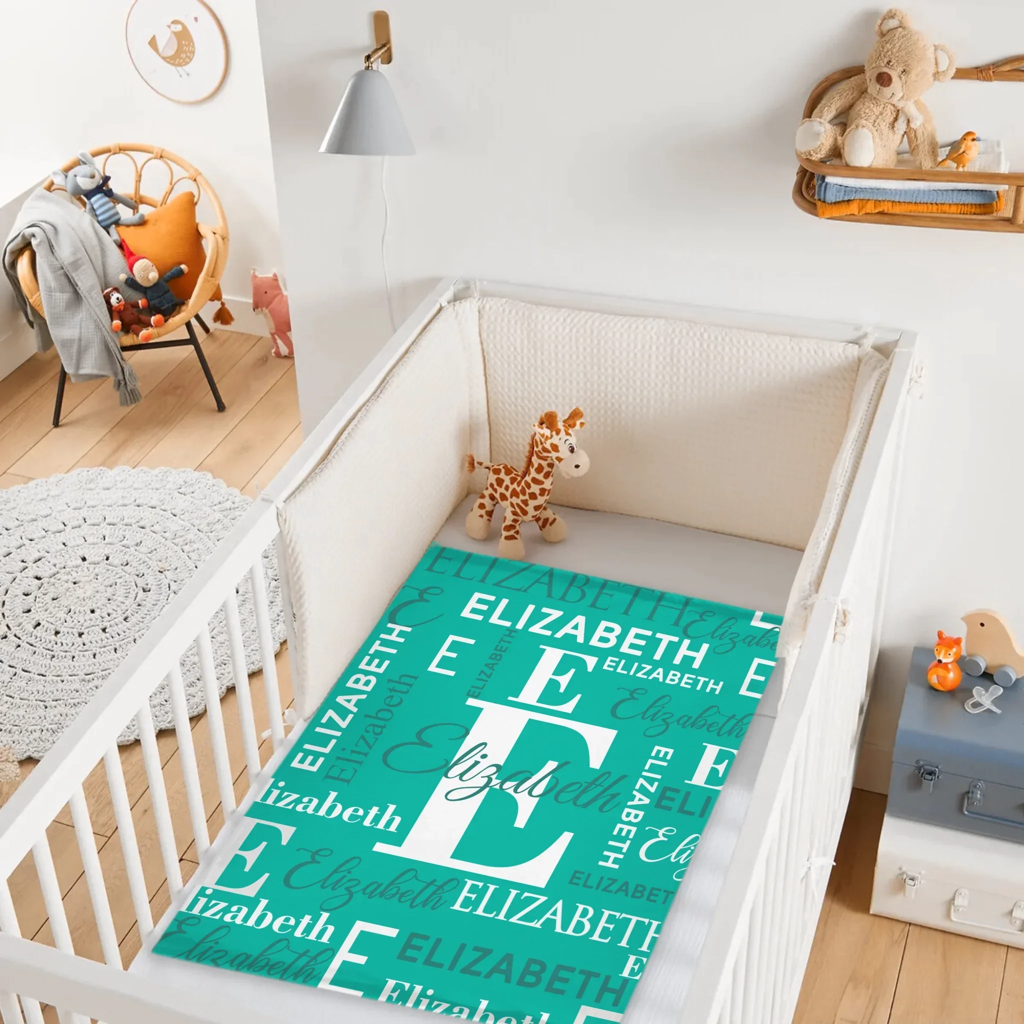 Customized Blanket | Multiple Colors Available - Personalized Name - Uniquely Special Gift