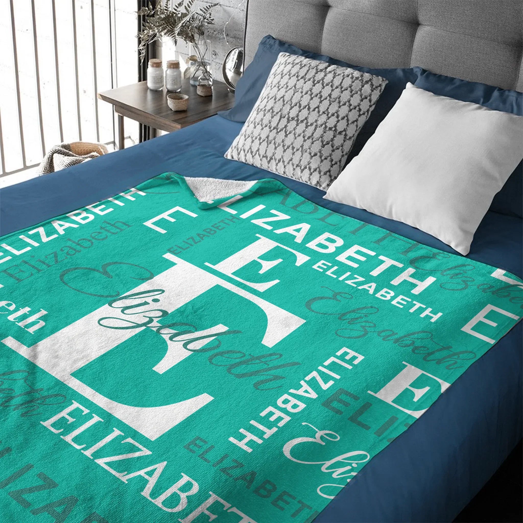 Customized Blanket | Multiple Colors Available - Personalized Name - Uniquely Special Gift