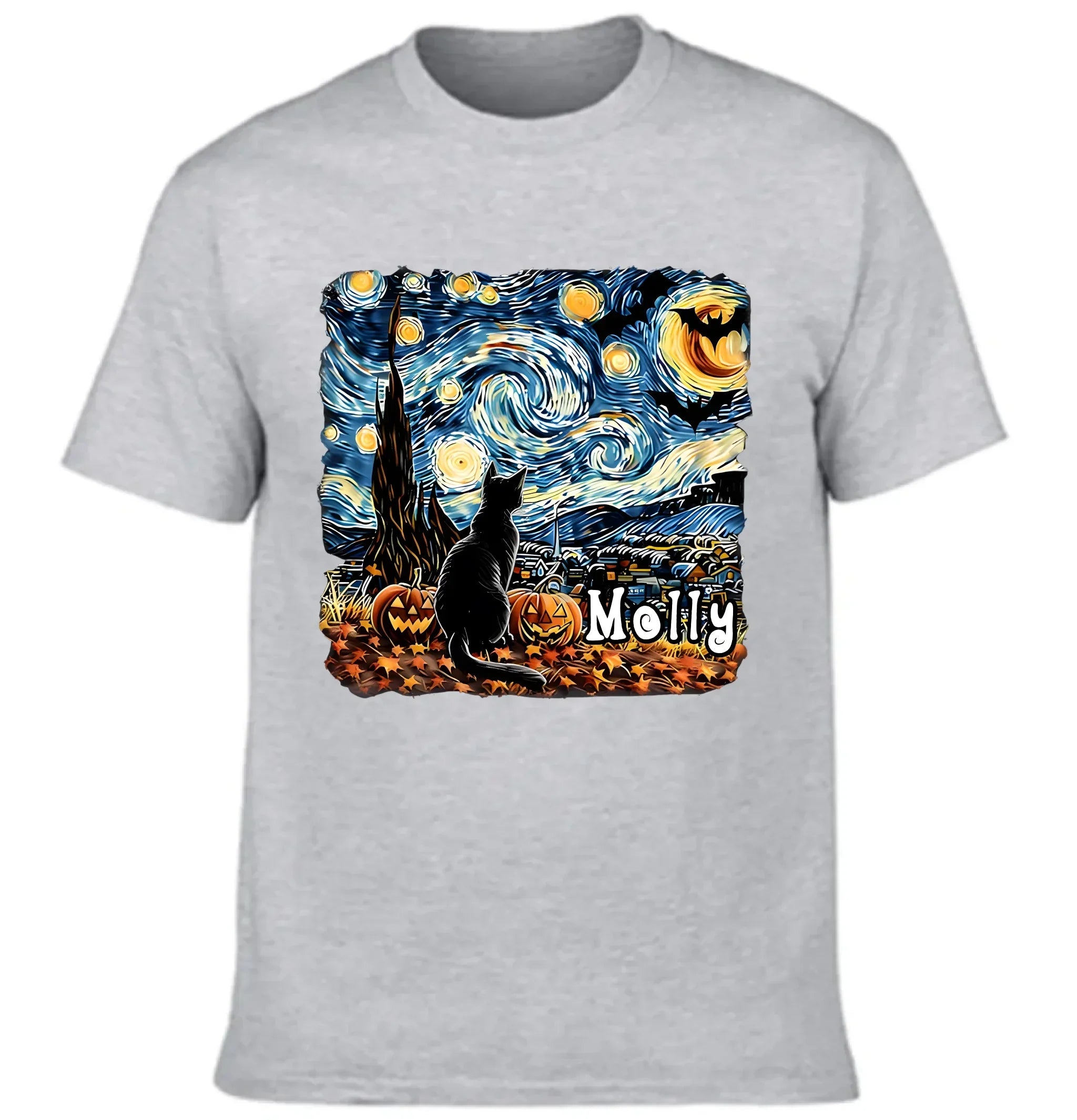 Cat's Night Wonders- Personalized Clothes- Lovely Gift For Cat Lovers - Joliny