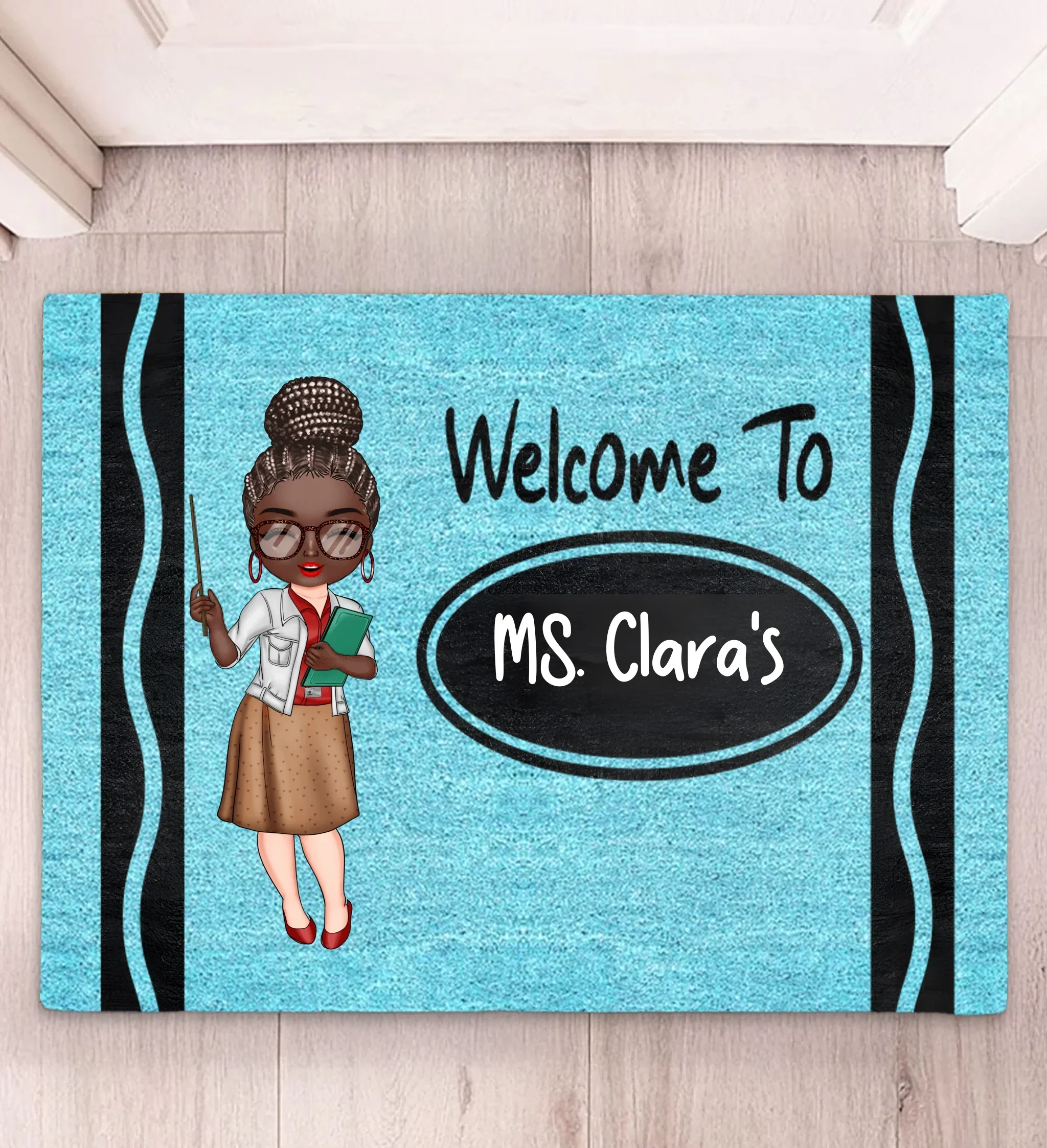 Welcome To Classroom-Customized Mat-A Gift For Teachers - Joliny
