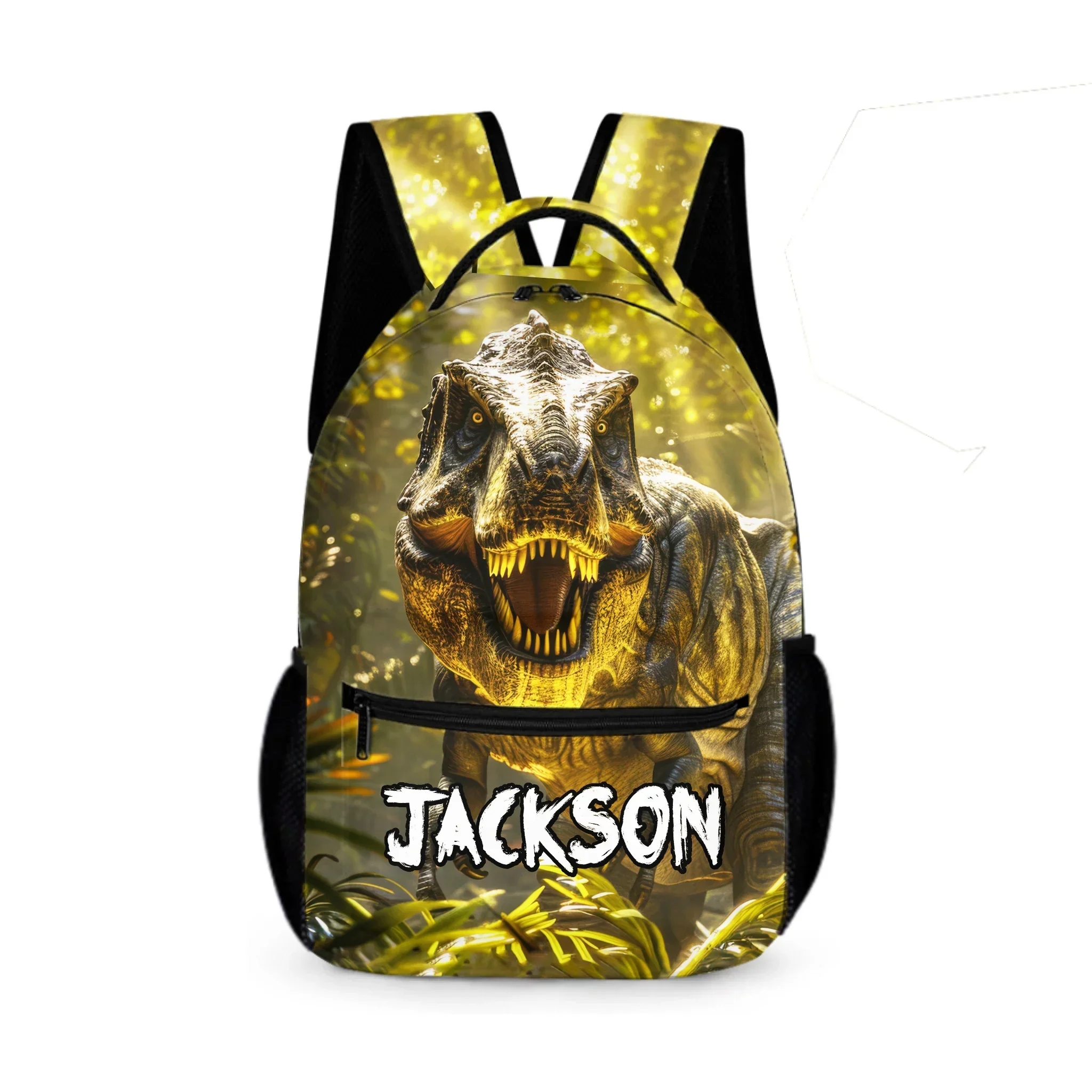Personalized Dinosaur Children's Backpack — Personalized Name School Bag — Back-to-School Gift