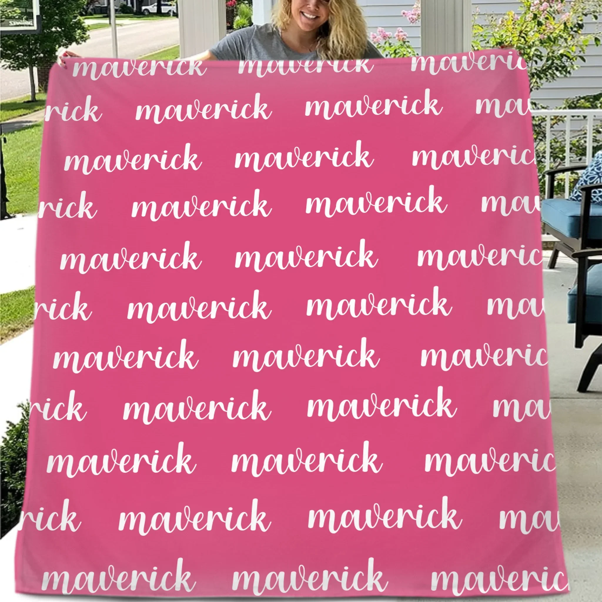 Personalized Name Custom Blanket for Baby, Kids, Youth Or Adult |Joliny