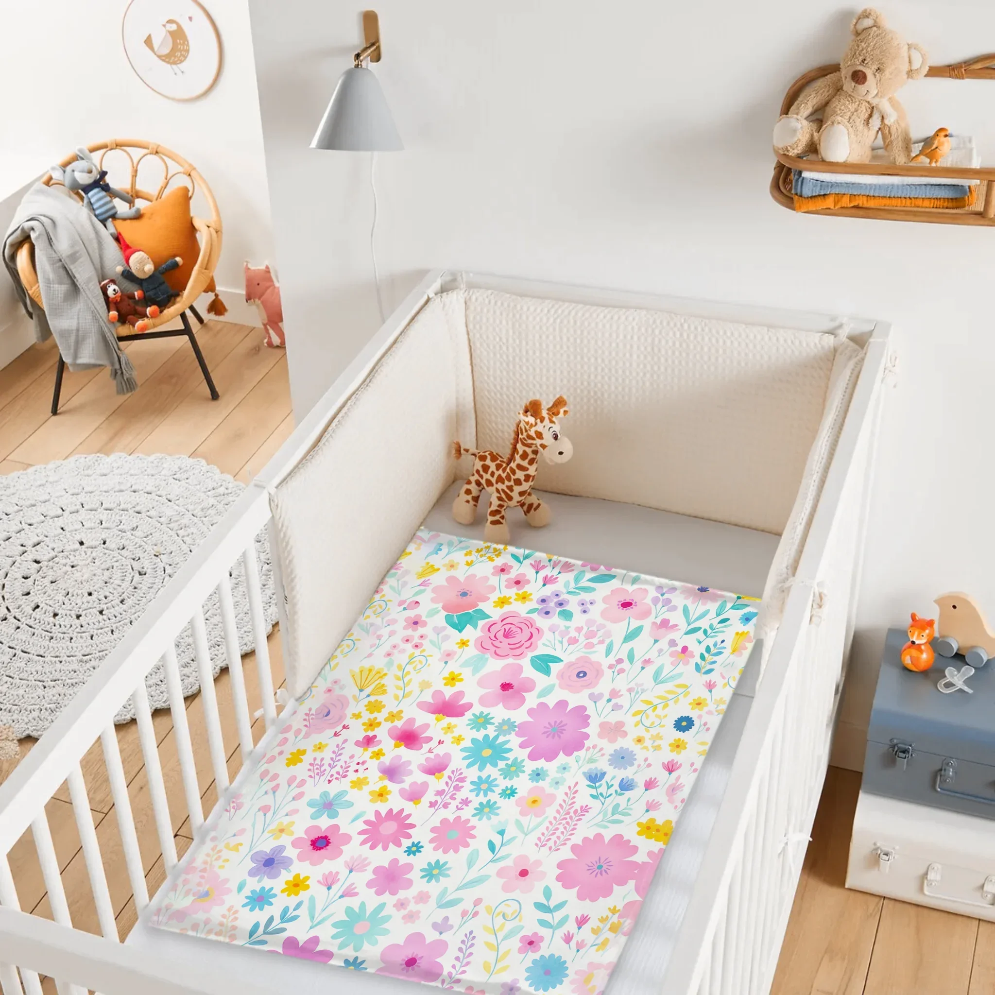 Customized Flower Blanket Personalized Names - Personalized Flower Gifts