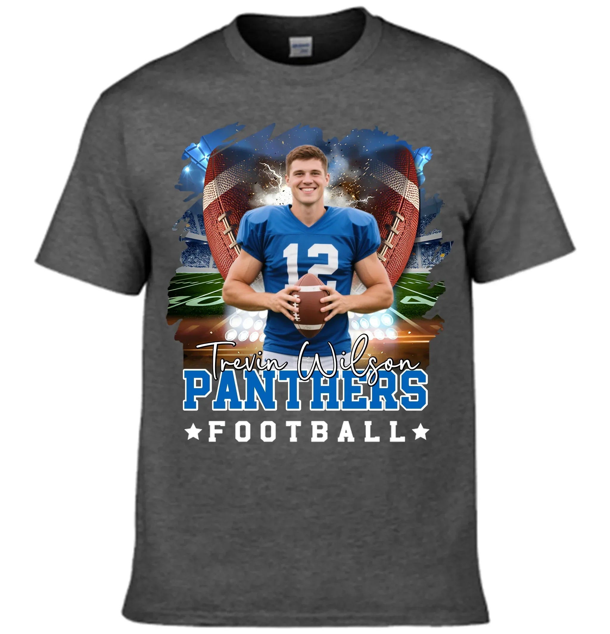 Customized Clothing Of Rugby Fields - Personalized Photo - The Player's Gift