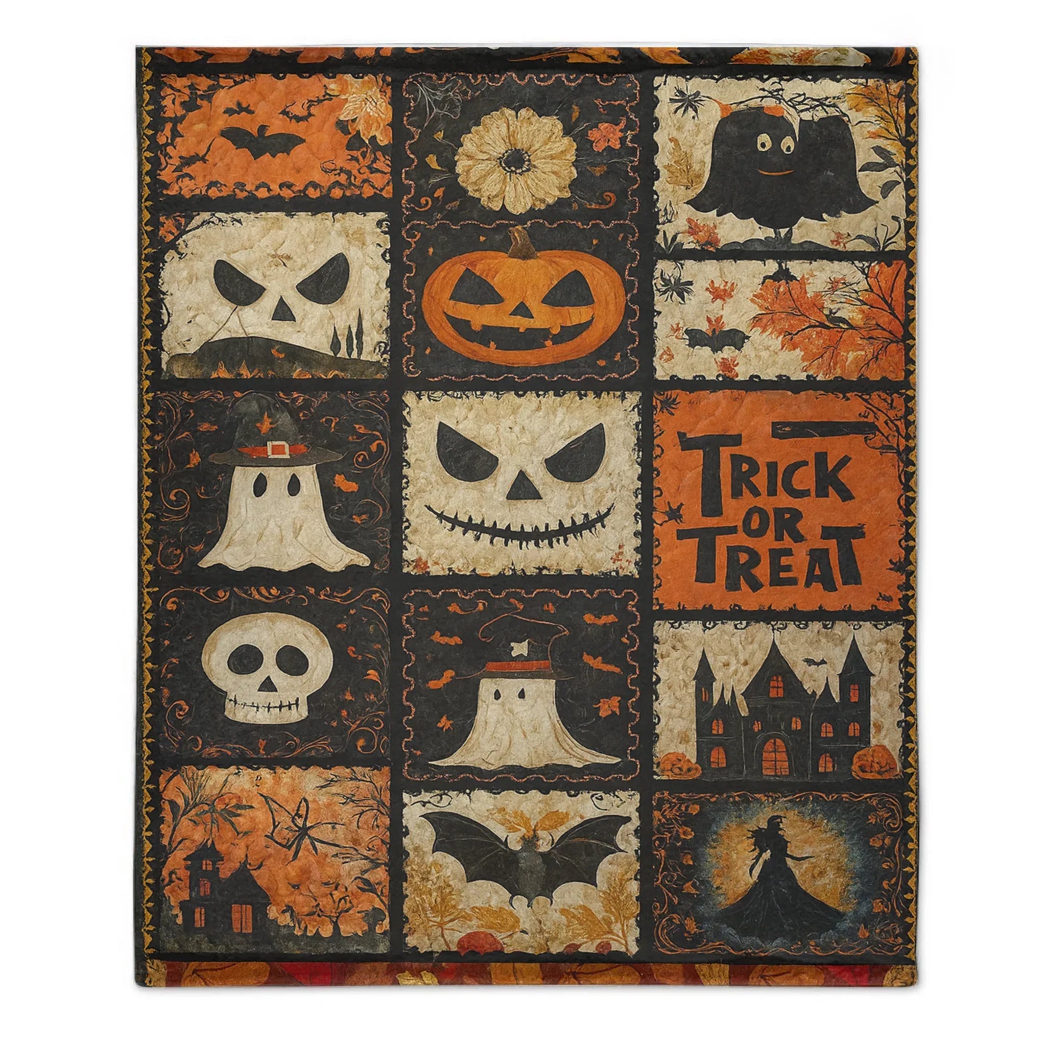 Trick or Treat - Halloween Custom Blanket - Halloween Gifts
