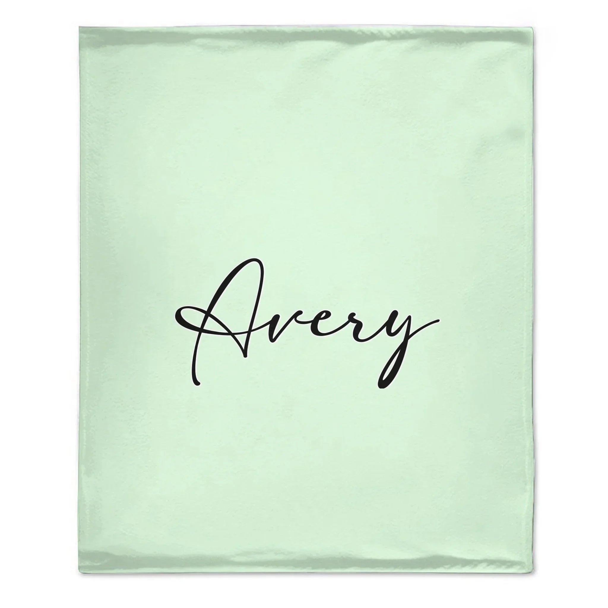 Custom Bunny Alphabet Blanket - Personalized Rabbit Initial Name Throw - Gift for Kids & Girls