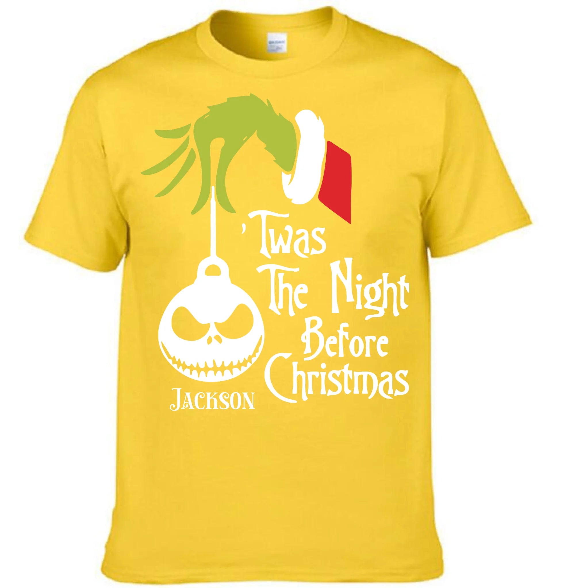 Twas The Night Before Christmas Customized Clothing - Personalized Name - Christmas Gift