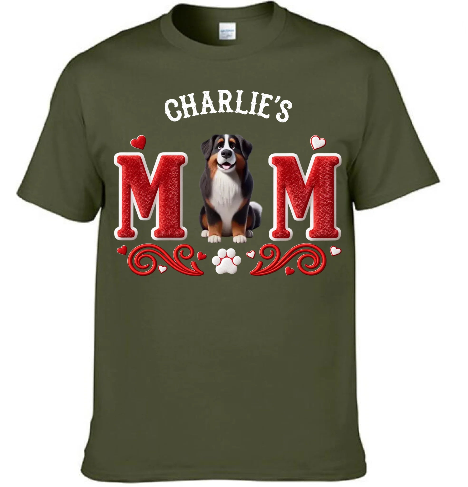 Lucky Pet Mommy Customized Clothing - Personalized Pet Breed And Name - Unique Gift For Pet Owners