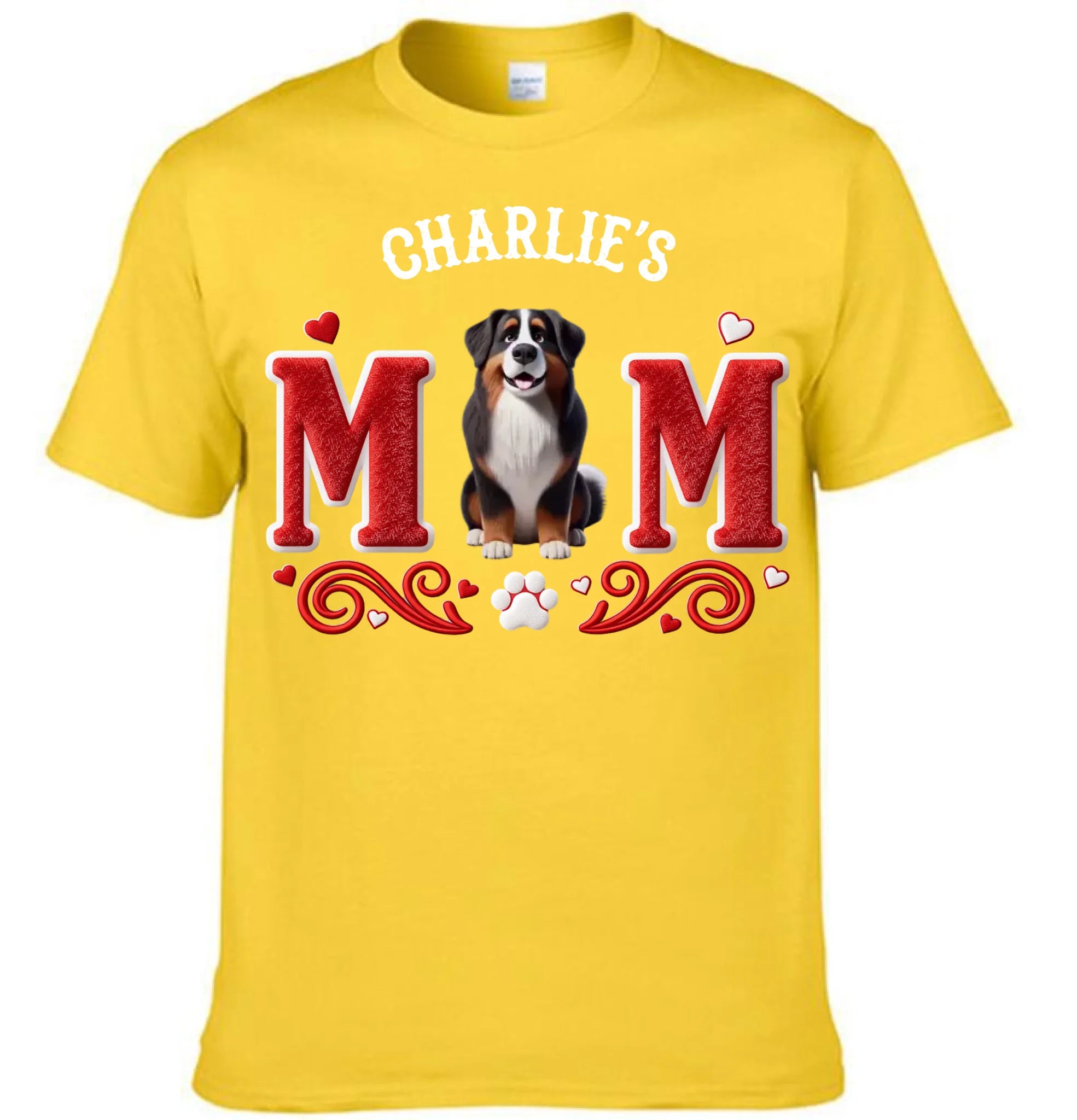 Lucky Pet Mommy Customized Clothing - Personalized Pet Breed And Name - Unique Gift For Pet Owners