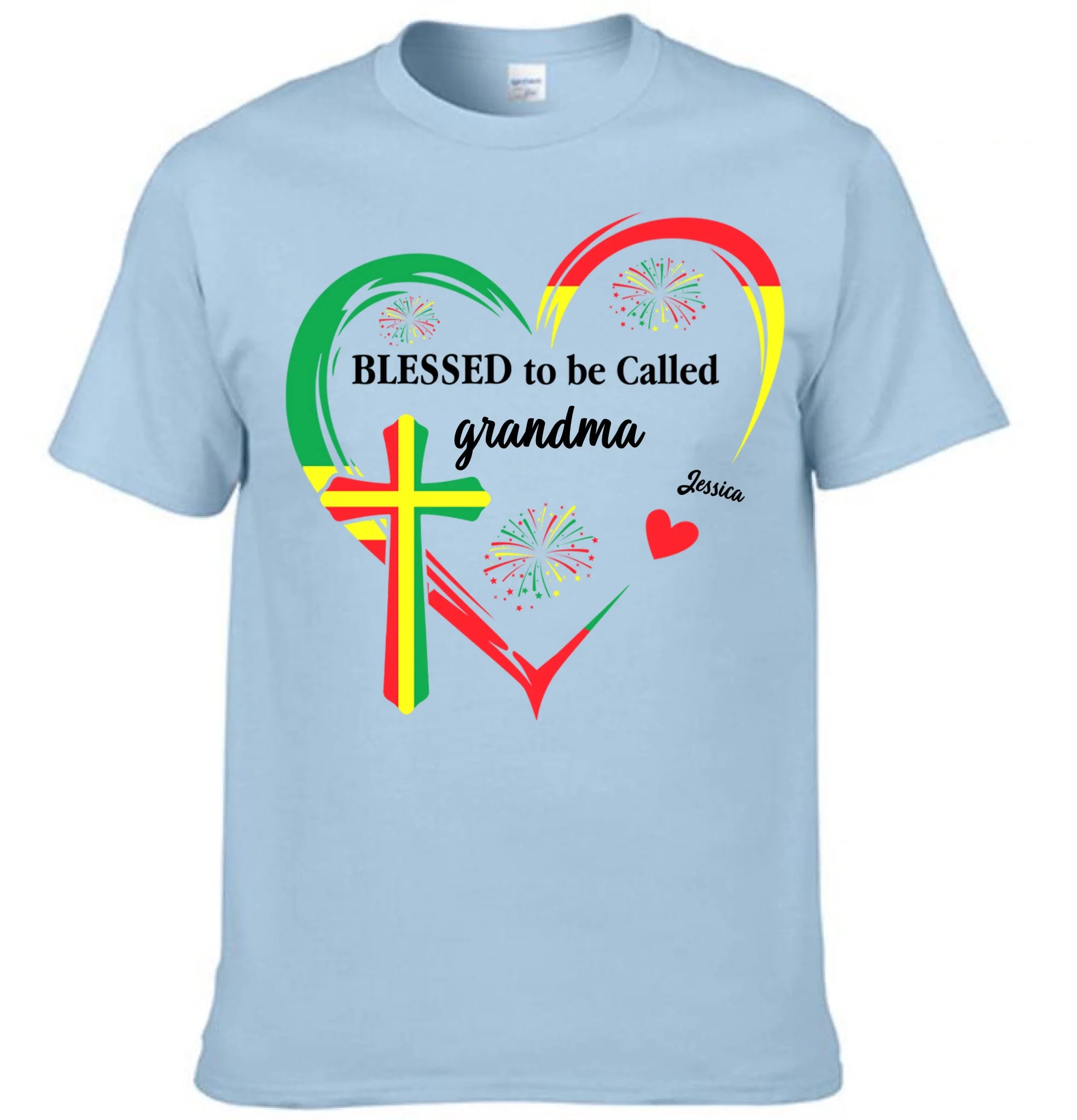 Blessed To Be Called Grandma Customized Clothing - Personalized Title And Kid's Names - Gift For Grandma