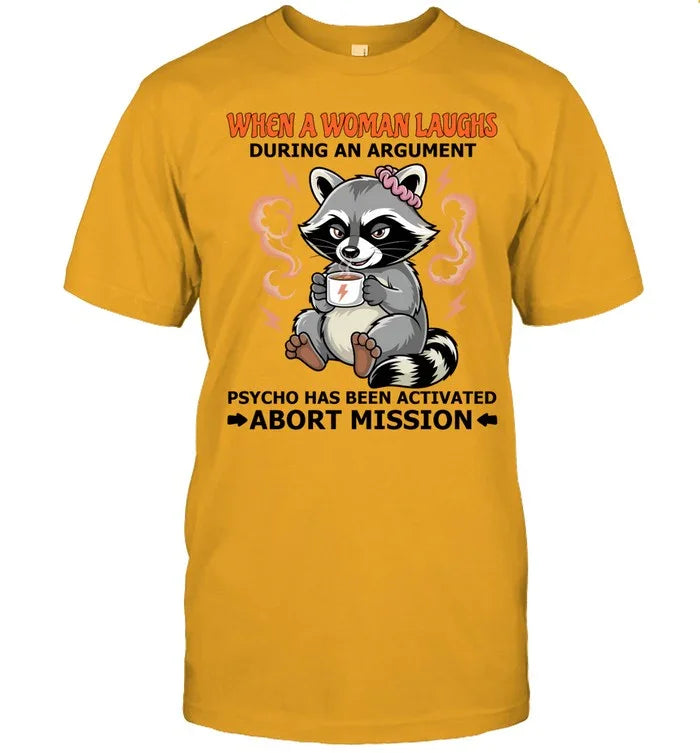 WHEN A WOMAN LAUGHS-Sweatshirt