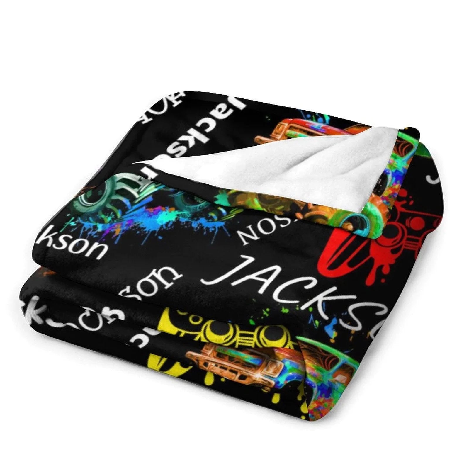 Game Controller Truck Blanket, Gamer Gift for Kids Boys Teen Adults - Joliny