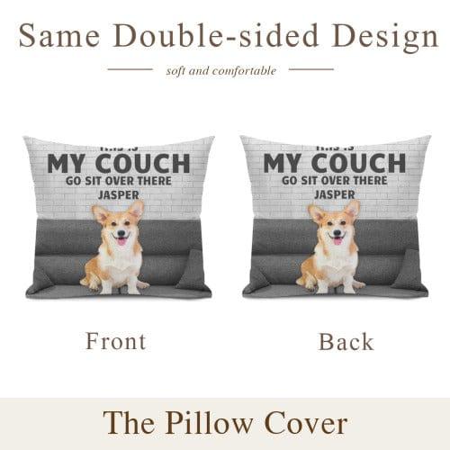 Custom Photo Personalized Pillow - This Is My Couch - Gift For Pet Lovers - Joliny