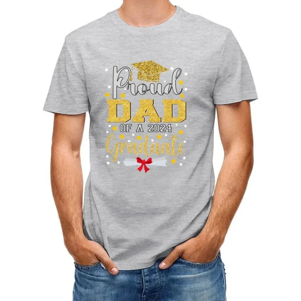 2024 Graduation Season Personalized T-Shirt A Father’s Pride - Joliny