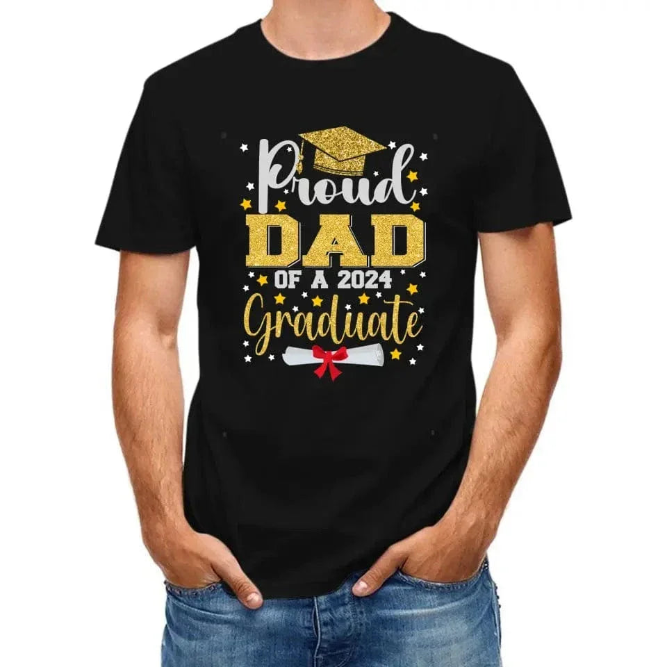 2024 Graduation Season Personalized T-Shirt A Father’s Pride - Joliny