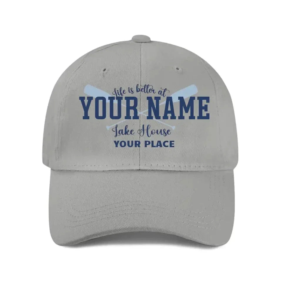 Lake view room baseball cap mesh cap - Joliny