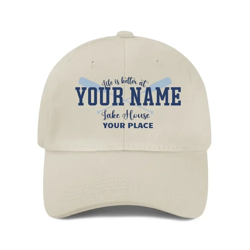 Lake view room baseball cap mesh cap - Joliny