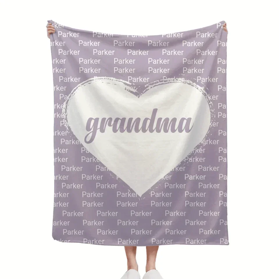 Blankets To Convey Love - Name And Designation Custom Personalized Text Loving Blanket - A Gift For Family - Joliny