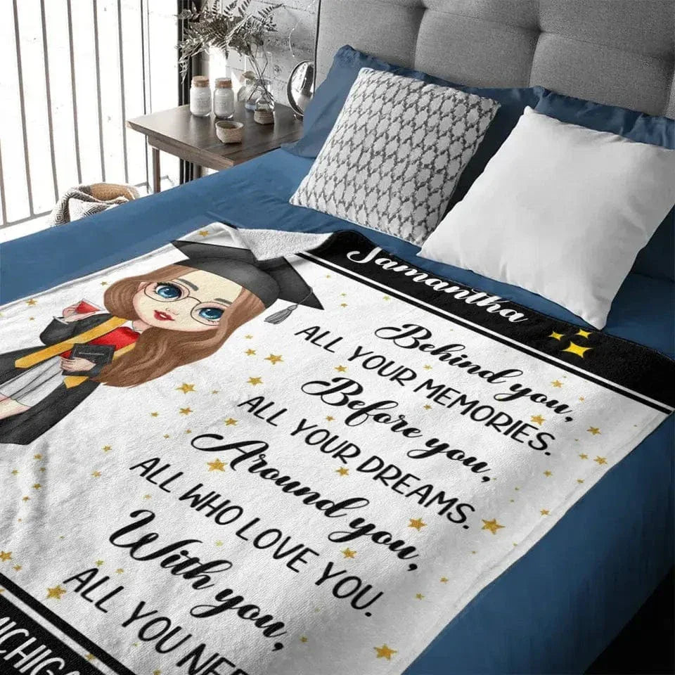Class of 2024 Graduation Custom Blanket-Graduation Gift - Joliny