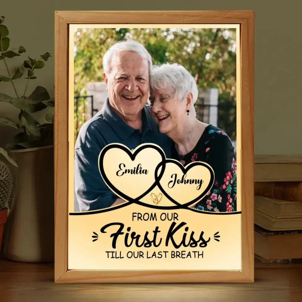 Couple Gift Our First Kiss Picture Frame Box - Joliny
