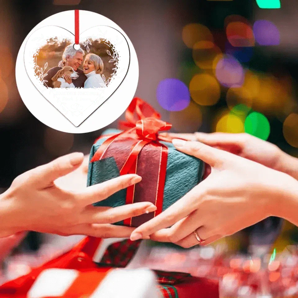 Couple Gift Together Since Heart Shape Acrylic Ornament - Joliny