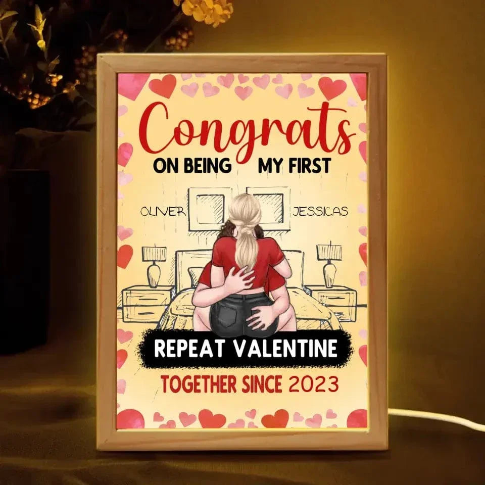 Couple Personalized Custom light box- Gift For Husband Wife, Anniversary - Joliny