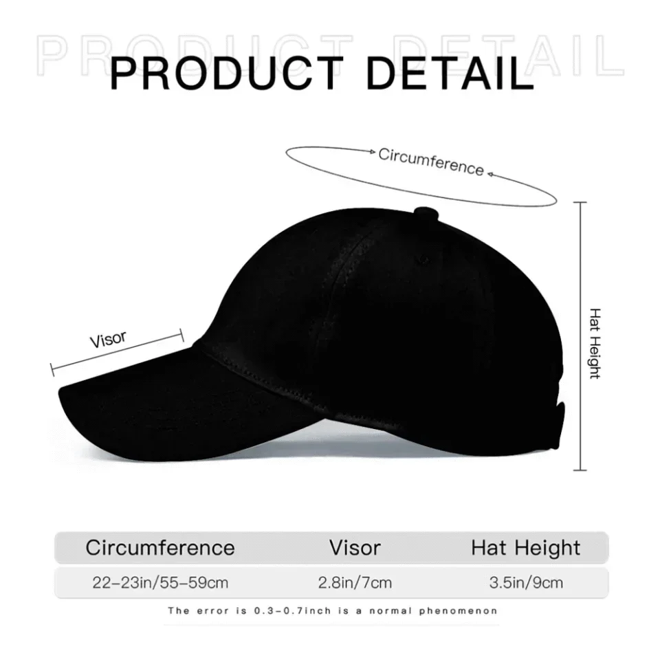 Custom Dragon Pattern Cap - Personalised Name Oriental Style Dragon and Sword Pattern Sports Cap - Gift for Martial Arts Enthusiasts,Friends,Men - Joliny